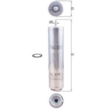 Fuel Filter MAHLE KL579D