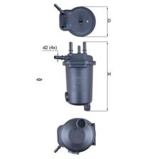 Fuel Filter MAHLE KL632D