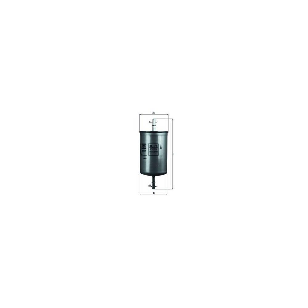 Fuel Filter MAHLE KL71