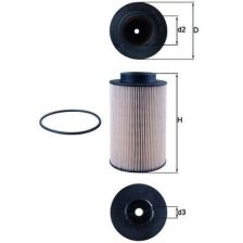 Fuel Filter MAHLE KX191/1D