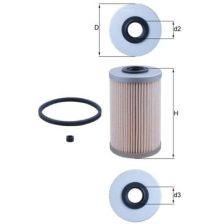 Fuel Filter MAHLE KX204D