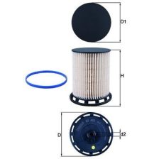 Fuel Filter MAHLE KX493D