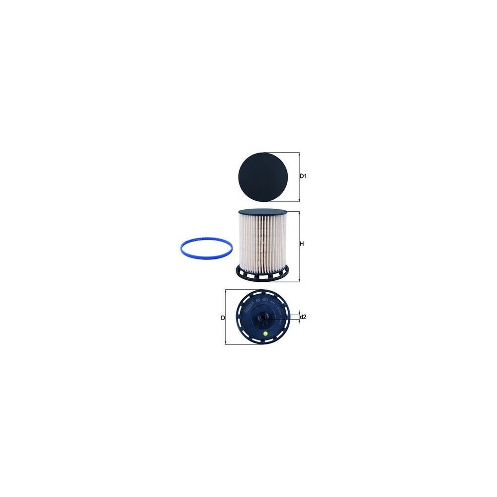 Fuel Filter MAHLE KX493D