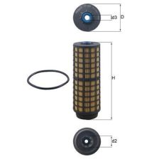 Fuel Filter MAHLE KX564D