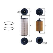 Fuel Filter MAHLE KX 645KIT