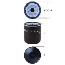 Oil Filter MAHLE OC1014