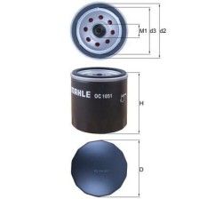 Oil Filter MAHLE OC1051