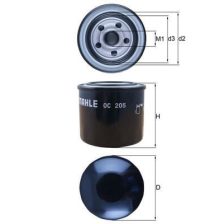 Oil Filter MAHLE OC205