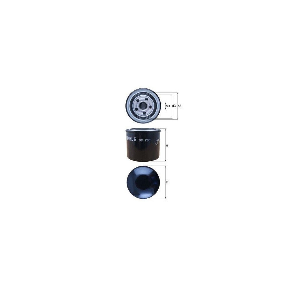 Oil Filter MAHLE OC205