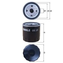 Oil Filter MAHLE OC21