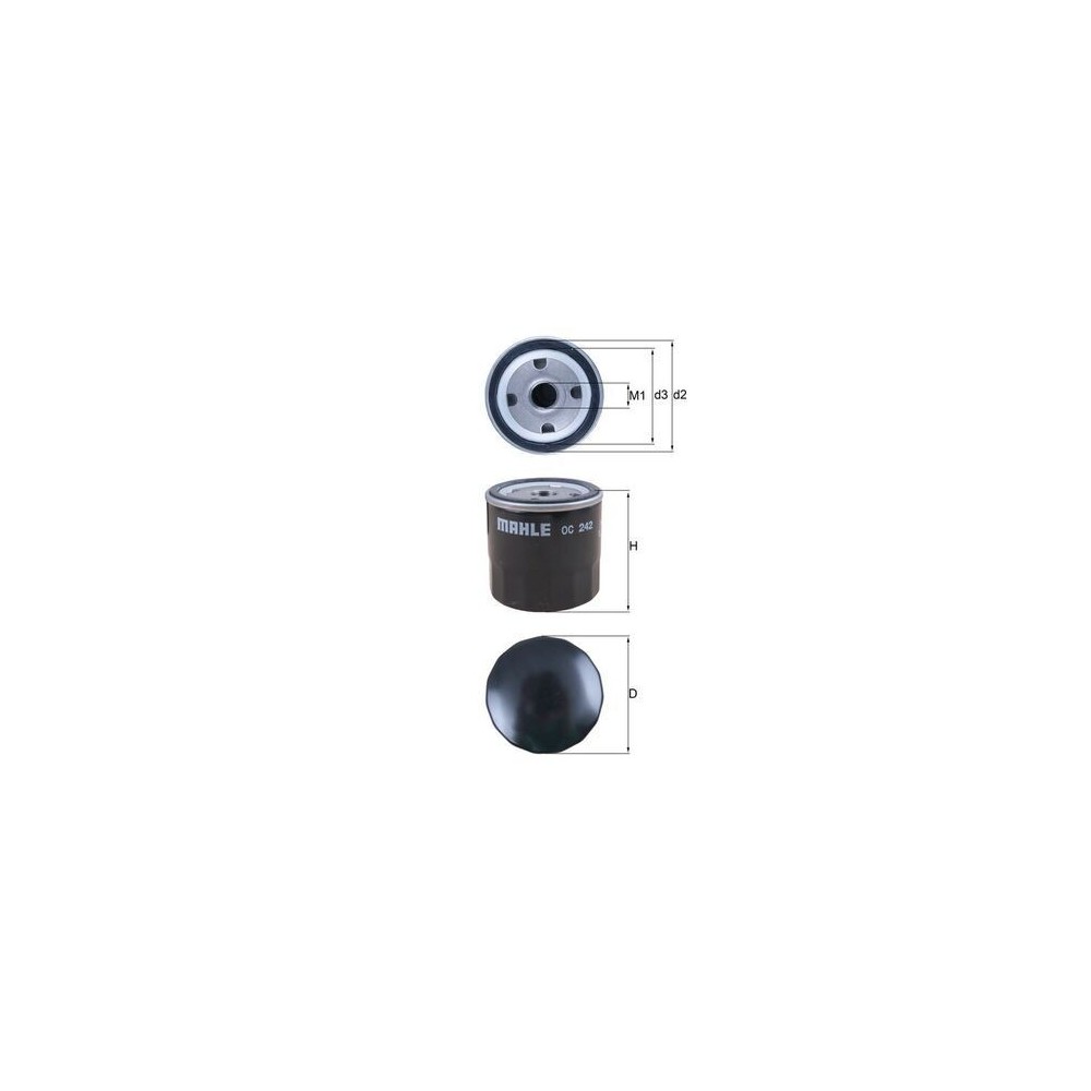 Oil Filter MAHLE OC242