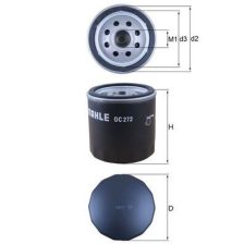 Oil Filter MAHLE OC272
