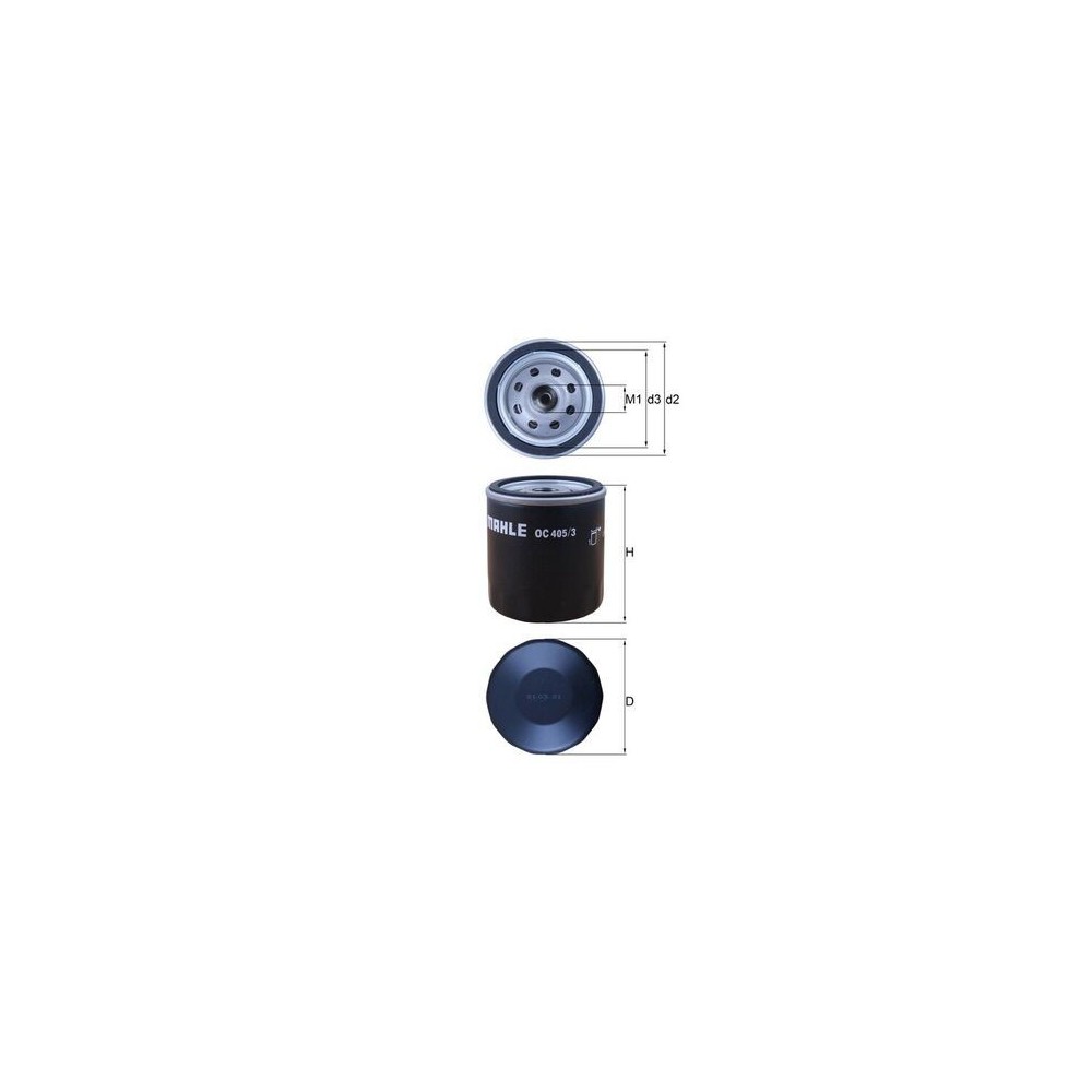 Oil Filter MAHLE OC405/3