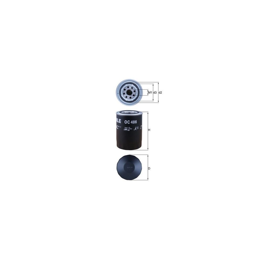 Oil Filter MAHLE OC486