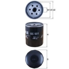 Oil Filter MAHLE OC501