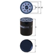 Oil Filter MAHLE OC521