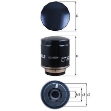 Oil Filter MAHLE OC593/4