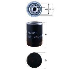 Oil Filter MAHLE OC613