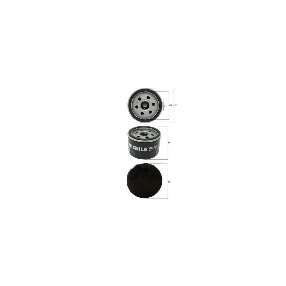 Oil Filter MAHLE OC727