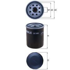 Oil Filter MAHLE OC986
