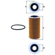 Oil Filter MAHLE OX1076D