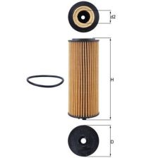 Oil Filter MAHLE OX1162D