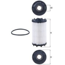 Oil Filter MAHLE OX1184D