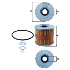 Oil Filter MAHLE OX122D