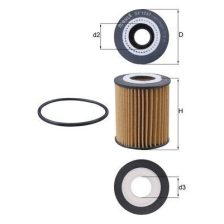 Oil Filter MAHLE OX1237D
