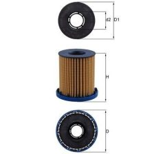 Oil Filter MAHLE OX1350