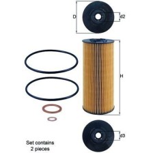 Oil Filter MAHLE OX137D1/S