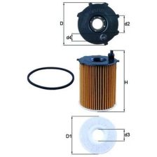Oil Filter MAHLE OX171/2D