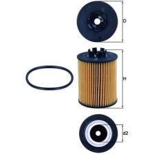 Oil Filter MAHLE OX173/2D