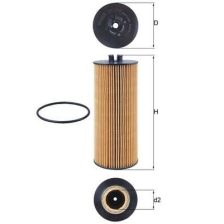 Oil Filter MAHLE OX174D