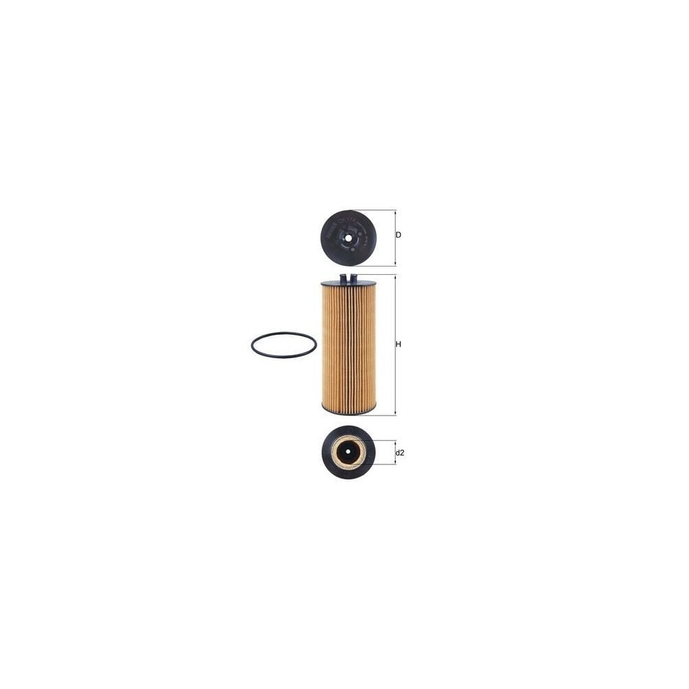 Oil Filter MAHLE OX174D