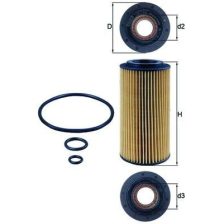 Oil Filter MAHLE OX179D