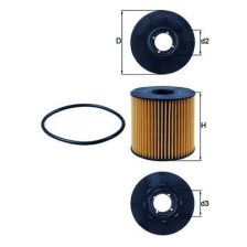 Oil Filter MAHLE OX210D