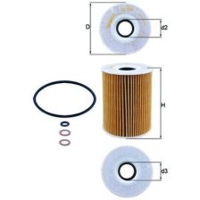 Oil Filter MAHLE OX254D2