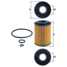 Oil Filter MAHLE OX347D