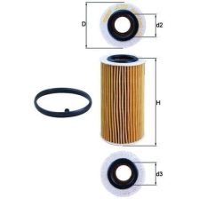 Oil Filter MAHLE OX370D1