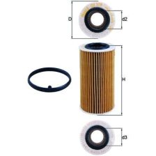 Oil Filter MAHLE OX379D