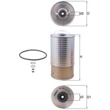 Oil Filter MAHLE OX38D