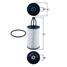 Oil Filter MAHLE OX814D