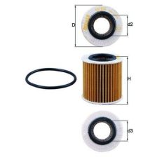 Oil Filter MAHLE OX834D