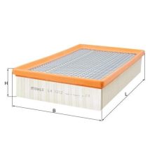 Air Filter MAHLE LX1212