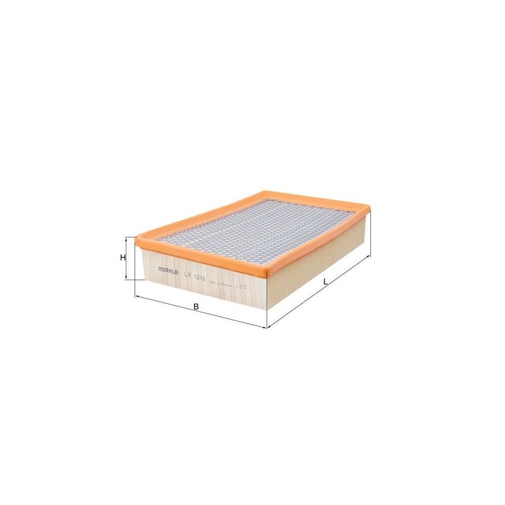 Air Filter MAHLE LX1216