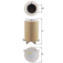Air Filter MAHLE LX1566