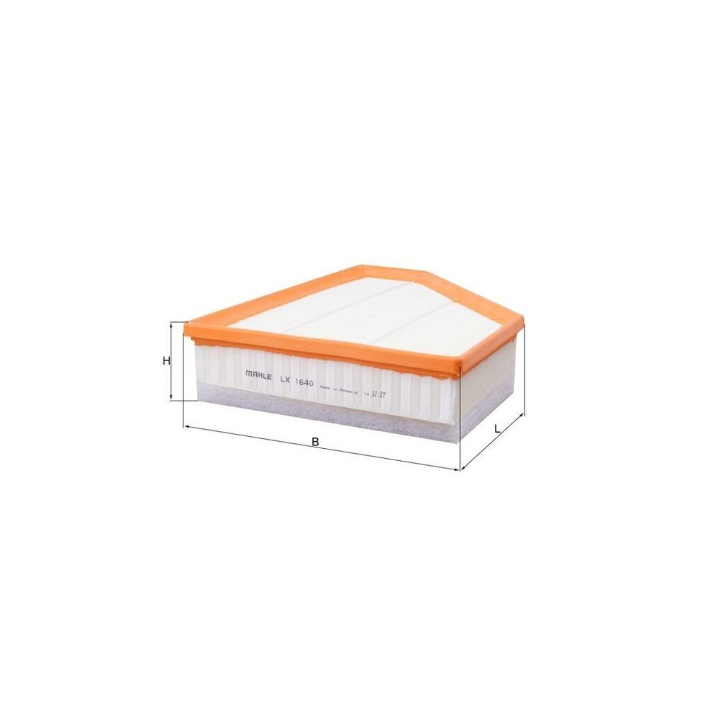 Air Filter MAHLE LX1640