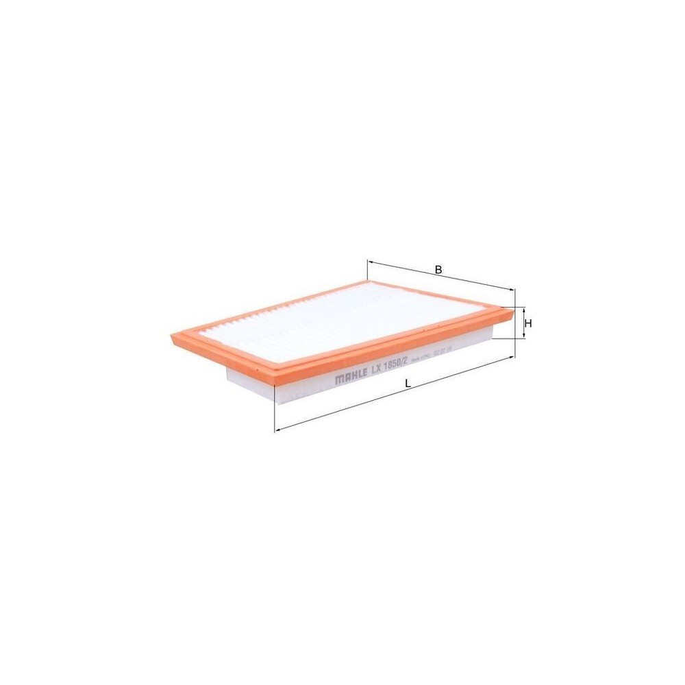Air Filter MAHLE LX1850/2