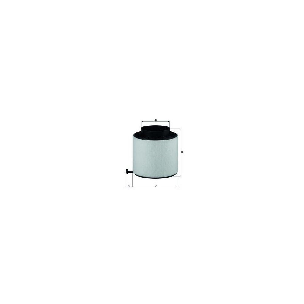 Air Filter MAHLE LX2092D
